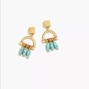 Madewell 
Westward Drop Stud Earrings